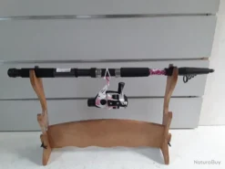 9359 CANNE TÉLESCOPIQUE MITCHELL TANAGER CAMO 2 ROSE 2M40 NEUF