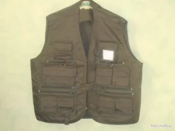 Gilet De Pêche Sans Manches Taille L
