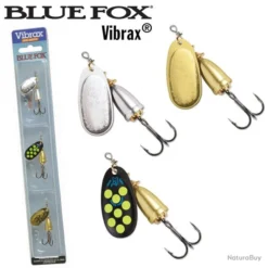 Leurre Kit Vibrax Blue Fox 2 S/G/BYY