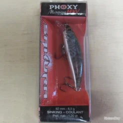 Leurre SAKURA Phoxy Minnow Sinking HW 62 Mm Modèle Real Life Chabot