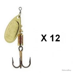 Mepps - Cuiller Mepps Aglia Toutes Couleurs Par 12 3 OR.