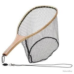 Raquette Rectangulaire Garbolino Fixe Bois Filet Caoutchouc + Aimant