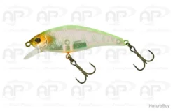 Leurre Truite Illex Flat Tricoroll 5,3 G 5,5 Cm Chartreuse Back Yamame