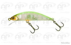 Leurre Truite Illex Tricoroll 47 0,6-1m 3,2 G 4,7 Cm Chartreuse Back Yamame