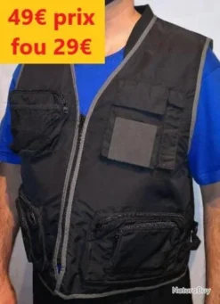 GILET DE PÊCHE TRUITE Multipoches T XXL 604100041chgui