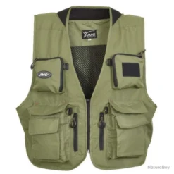Gilet De Pêche MDC Tradition V2 Olive