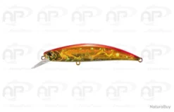 Leurre Truite Duo Spearhead Ryuki 80S Et SW Coulant 12 Gr 80mm Metal Red Gold