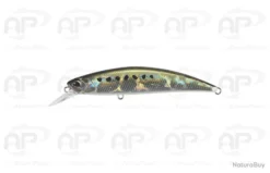 Leurre Truite Duo Spearhead Ryuki 80S Et SW Coulant 12 Gr 80mm Sardine Noir