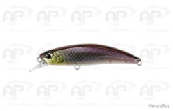 Leurre Truite Duo Spearhead Ryuki 60S Coulant Black Purple 6,5 G 6cm Hameçons Triples