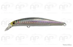 Leurre Truite Jackson Artist FR 70 Black Chrome Sinking 6 G 7 Cm