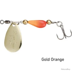 Cuillère Tournante Daiwa Silvercreek Spinner - Par 20 - Gold Orange / 6 G