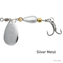 Cuillère Tournante Daiwa Silvercreek Spinner - Par 20 - Silver Métal / 3 G